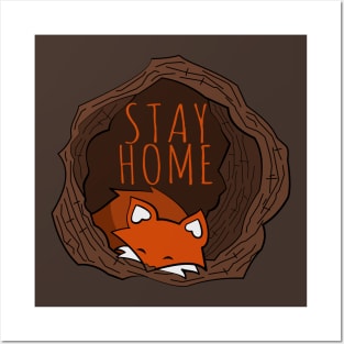 Sleeping fox Posters and Art